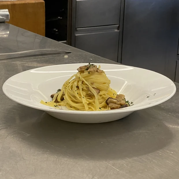 Ein Pastagericht aus der Küche des Belvedere